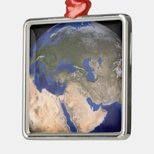 The Blue Marble Next Generation Earth 2 Metalen Ornament (Links)