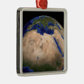 The Blue Marble Next Generation Earth 3 Metalen Ornament (Rechts)