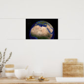 The Blue Marble Next Generation Earth 3 Poster (Keuken)