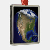 The Blue Marble Next Generation Earth 4 Metalen Ornament (Rechts)