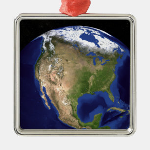 The Blue Marble Next Generation Earth 4 Metalen Ornament