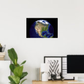 The Blue Marble Next Generation Earth 4 Poster (Thuiskantoor)