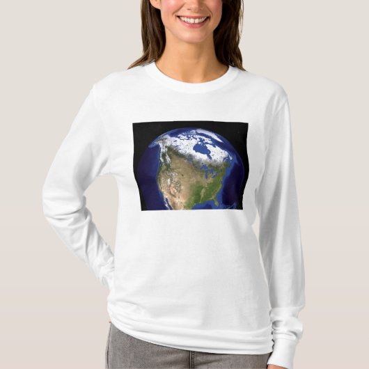 The Blue Marble Next Generation Earth 5 T-shirt (Voorkant)