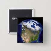 The Blue Marble Next Generation Earth 5 Vierkante Button 5,1 Cm (Voorkant /achterkant)