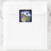 The Blue Marble Next Generation Earth 5 Vierkante Sticker (Tas)