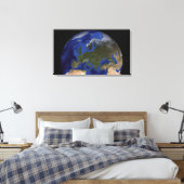 The Blue Marble Next Generation Earth 6 Canvas Afdruk (Insitu (Slaapkamer))