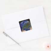The Blue Marble Next Generation Earth 6 Vierkante Sticker (Envelop)