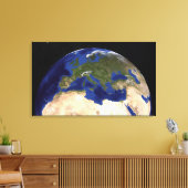 The Blue Marble Next Generation Earth 7 Canvas Afdruk (Insitu (Woonkamer))