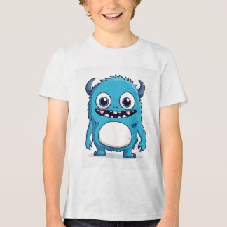 The blue Monster is protecting you Tri-Blend Shirt