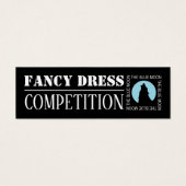 The Blue Moon, Halloween Competition Tickets Mini Visitekaartjes (Voorkant)