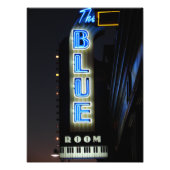 The Blue Room Jazz Club in Kansas City Foto Afdruk (Voorkant)