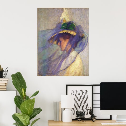 The Blue Veil Poster (Thuiskantoor)