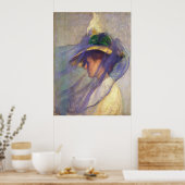 The Blue Veil Poster (Keuken)