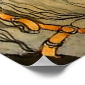 "The Bluebird" van John Bauer Poster (Hoek)