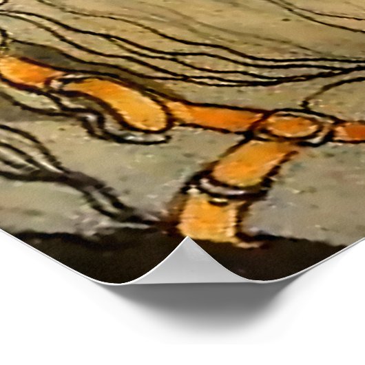 "The Bluebird" van John Bauer Poster (Hoek)