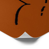 The Blues Vrouw Singer Poster (Hoek)