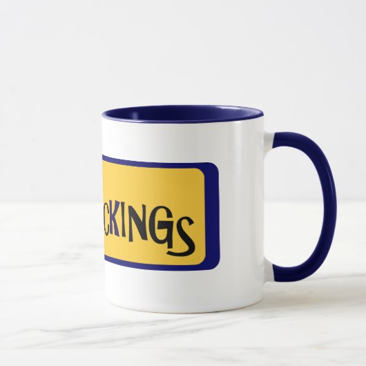 "The BLUESDOCKINGS" Tasse Mok (Rechts)