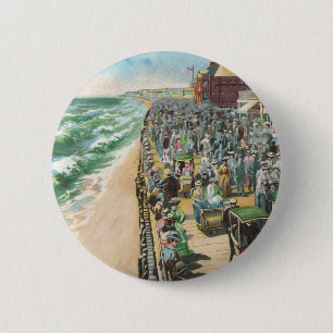 The Board Walk en Brighton Casino Ronde Button 5,7 Cm