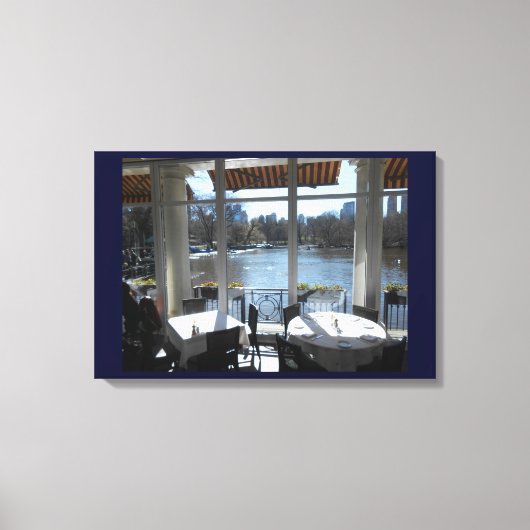 The Boat House Canvas Afdruk (Voorkant)