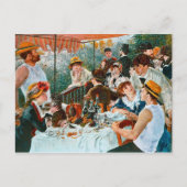 The Boaters' Lunch door Pierre-Auguste Renoir Briefkaart (Voorkant)