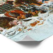 The Boaters' Lunch door Pierre-Auguste Renoir Poster (Hoek)