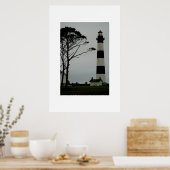 The Bodie Island Lighthouse at early evening Poster (Keuken)
