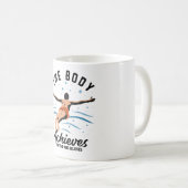 The Body Achieves What the Mind - Summer Time Koffiemok (Voorkant rechts)