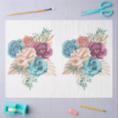 The Boho Boeket Serie Design 16 Tissuepapier (Craft)