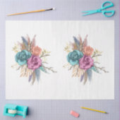 The Boho Boeket Serie Design 8 Tissuepapier (Craft)