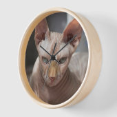 The Bold Cat – Artistic Wall Clock for Cat Lovers (Hoek)