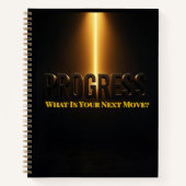 The Bold Command | Action Motivational Typography  Notitieboek (Voorkant)