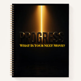 The Bold Command | Action Motivational Typography  Notitieboek