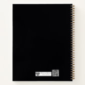 The Bold Command | Action Motivational Typography Notitieboek (Achterkant)