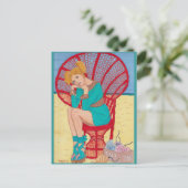 "The Bombshell" door Daedelys Briefkaart (Staand voorkant)