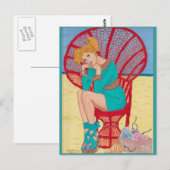 "The Bombshell" door Daedelys Briefkaart (Voorkant / Achterkant)