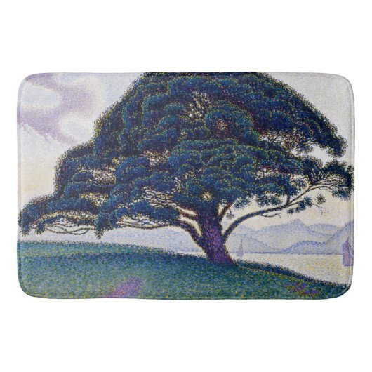 The Bonaventure Pine, Oil Painting, Paul Signac Badmat (Voorkant)