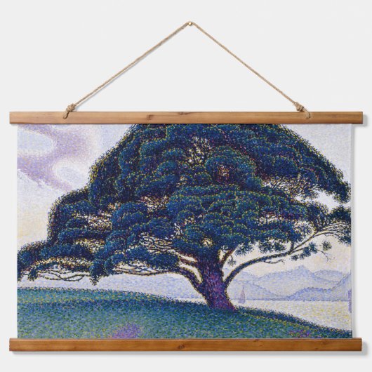 The Bonaventure Pine, Oil Painting, Paul Signac Hangend Wandkleed (Voorkant)