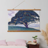The Bonaventure Pine, Oil Painting, Paul Signac Hangend Wandkleed (Slaapkamer)