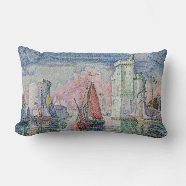 The Bonaventure Pine, Oil Painting, Paul Signac Kussen (Voorkant)