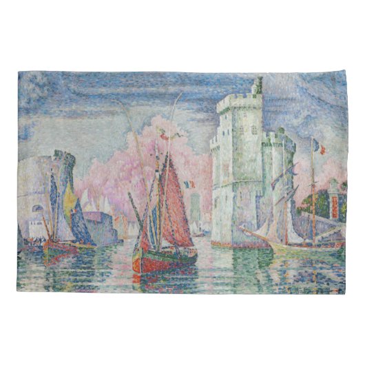 The Bonaventure Pine, Oil Painting, Paul Signac Kussensloop (Achterkant)