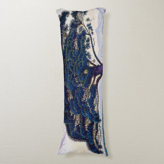 The Bonaventure Pine, Oil Painting, Paul Signac Lichaamskussen (Voorkant Verticaal)