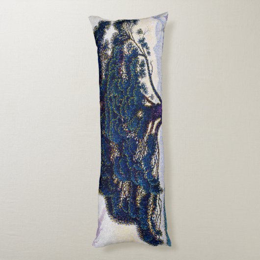 The Bonaventure Pine, Oil Painting, Paul Signac Lichaamskussen (Achterkant (Verticaal))