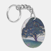The Bonaventure Pine, Oil Painting, Paul Signac Sleutelhanger (Voorkant Links)