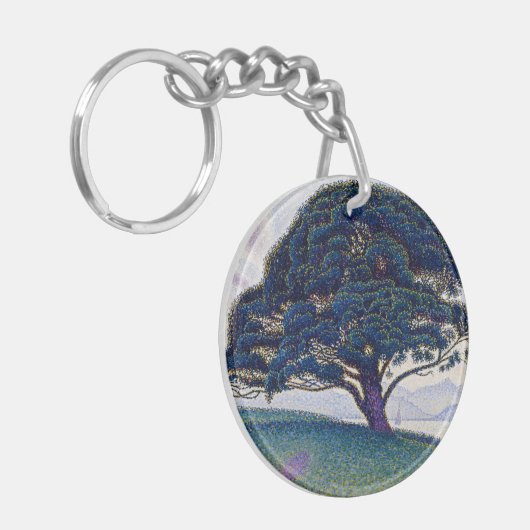 The Bonaventure Pine, Oil Painting, Paul Signac Sleutelhanger (Voorkant Links)