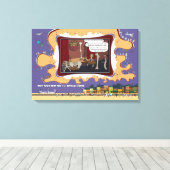 The Bone of Contention | Anniversary 24x16 Canvas Afdruk (Insitu (Houten vloer))