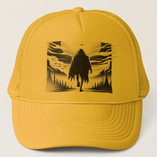 The Bone Shadow: reflecties in de woestijn Trucker Pet (Voorkant)