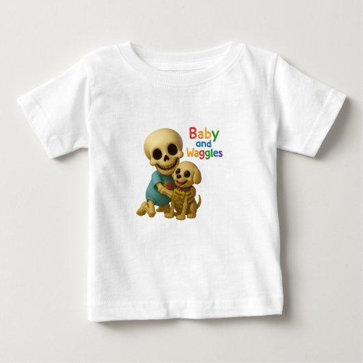👶🐾 The Boneheads™ — Baby en Waggles (Voorkant)