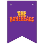 The Boneheads™ Bones Academy™ Feestbanner Vlaggetjes (Derde vlag)