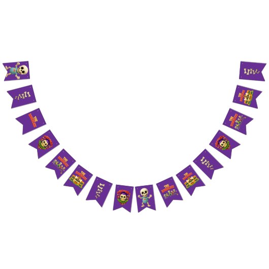 The Boneheads™ Bones Academy™ Party Banner (Alle)