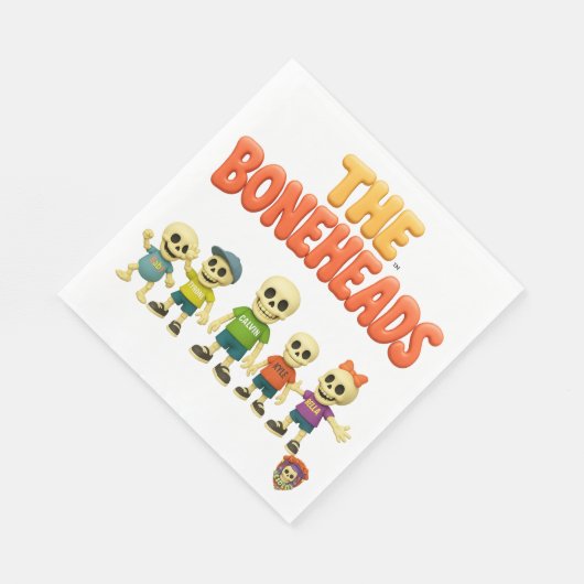 The Boneheads™ Bones Academy™ Servet (Hoek)